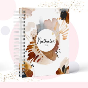 Caderno Capa Geométrica - Modelo 6