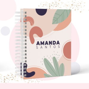 Caderno Capa Geométrica - Modelo 7