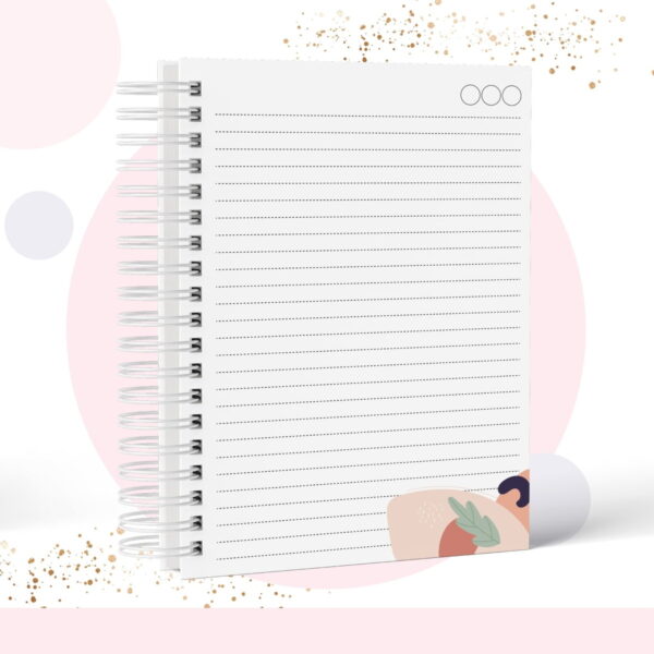 Caderno Capa Geométrica - Modelo 8