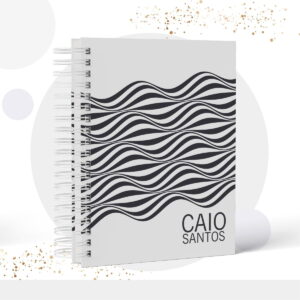 Caderno Capa Masculina - Modelo 1