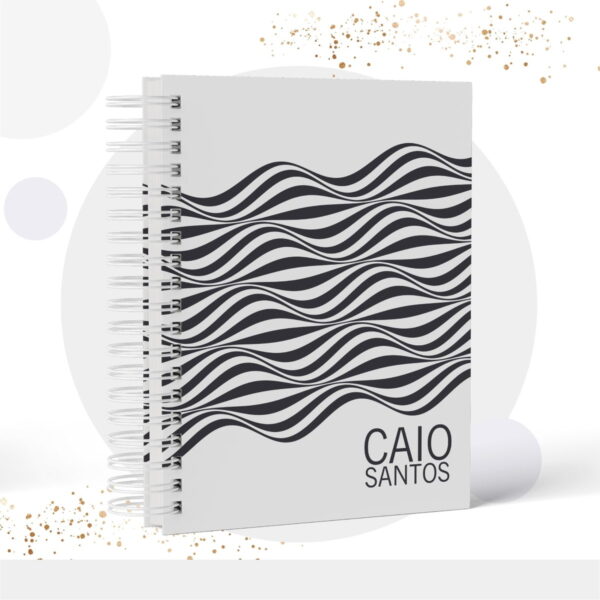 Caderno Capa Masculina - Modelo 1