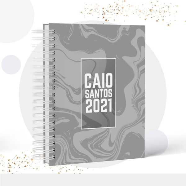 Caderno Capa Masculina - Modelo 10- Arquivo Digital