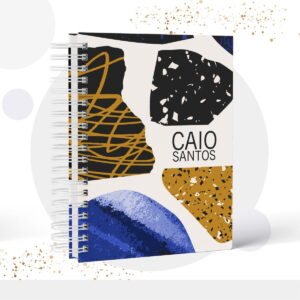 Caderno Capa Masculina - Modelo 3 - Arquivo Digital
