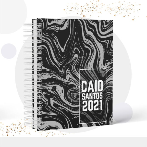 Caderno Capa Masculina - Modelo 9