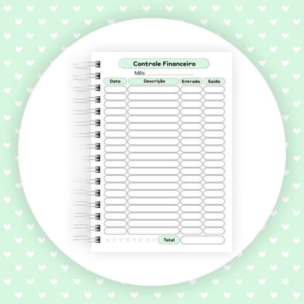 Caderno Controle de Pedidos