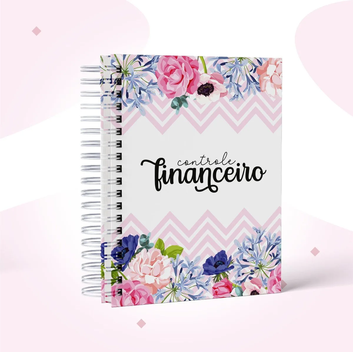 Caderno Controle Financeiro Feminino
