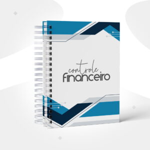 Caderno Controle Financeiro Masculino - Arquivo Digital
