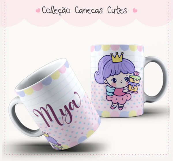 Caderno Cute Menina 10