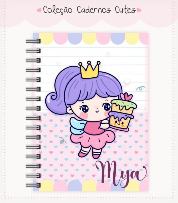 Caderno Cute Menina 10