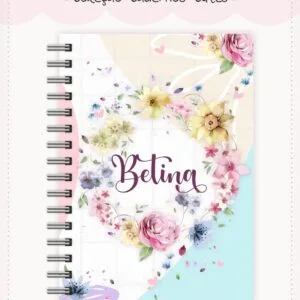 Caderno Cute Menina 12 7 Caderno Cute Menina 12