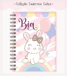 Caderno Cute Menina 4