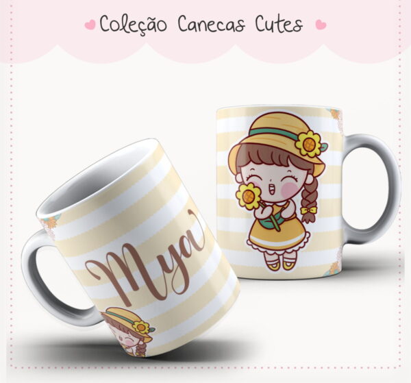 Caderno Cute Menina 9