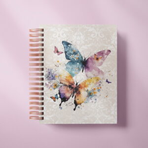 Caderno de Borboletas A5 - Arquivo Digital