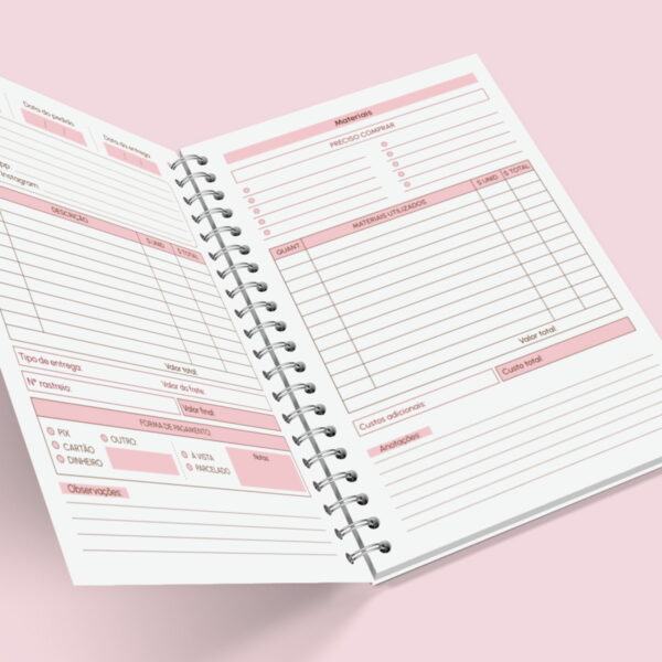 Caderno de Pedidos A5