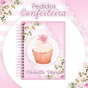 Caderno de Pedidos Confeiteira 13 Caderno de Pedidos Confeiteira