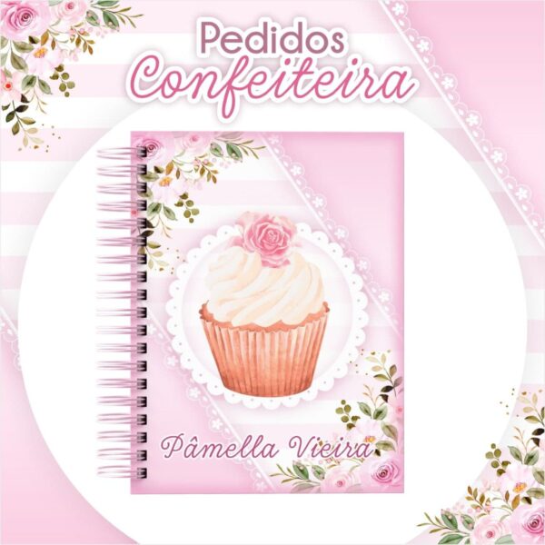 Caderno de Pedidos Confeiteira