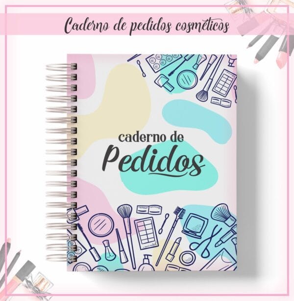 Caderno de pedidos Cosméticos