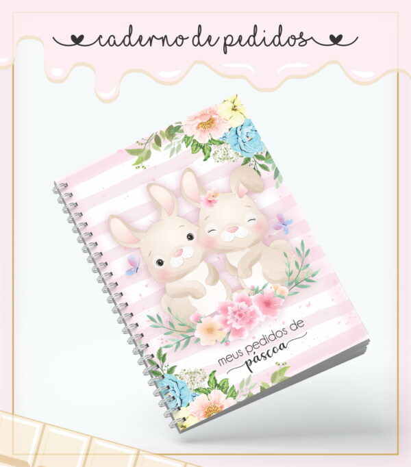 Caderno de Pedidos Páscoa