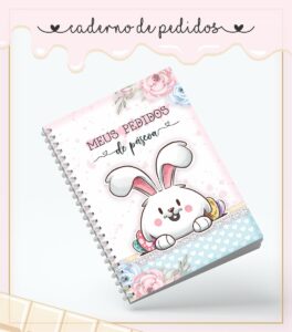Caderno de Pedidos Páscoa
