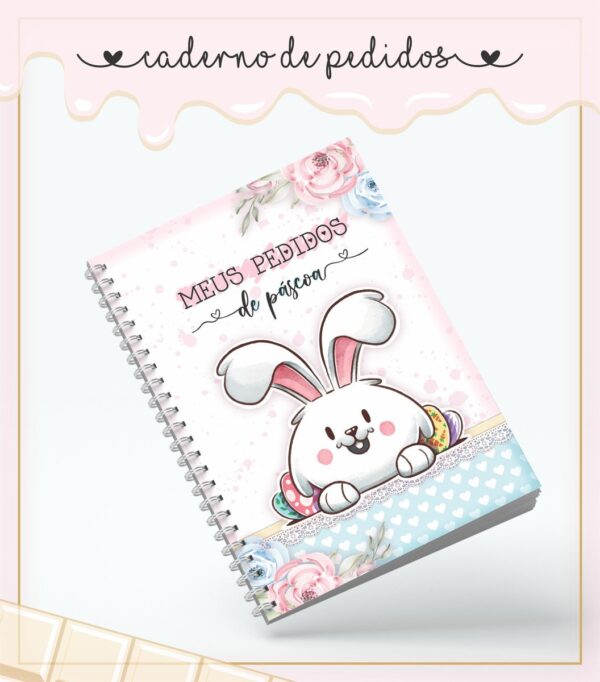 Caderno de Pedidos Páscoa
