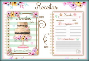 Caderno de Receitas Bolo