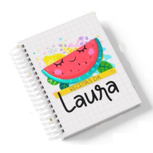 Caderno de Receitas do Bebê Menina
