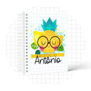 Caderno de Receitas do Bebê Menino - Arquivo Digital