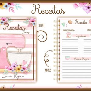 Caderno de Receitas Doces