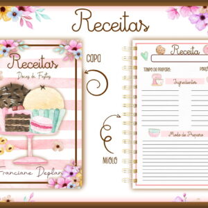 Caderno de Receitas Doces de Festas - Arquivo Digital