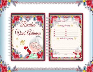 Caderno de Receitas Natalino