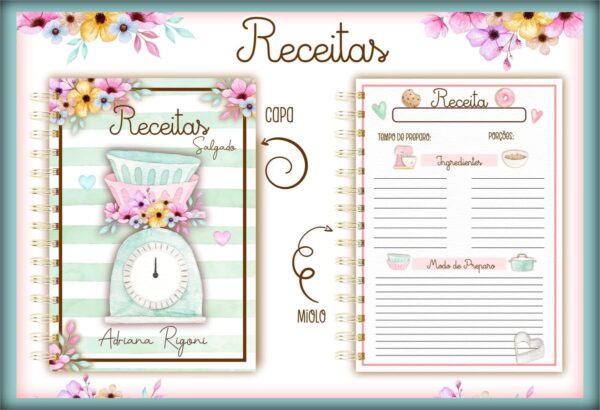 Caderno de Receitas Salgado
