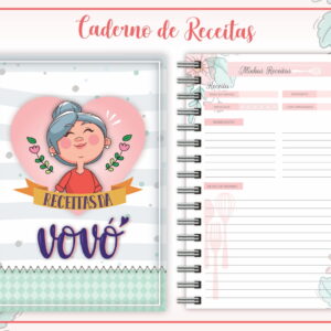 Caderno de Receitas Vovó