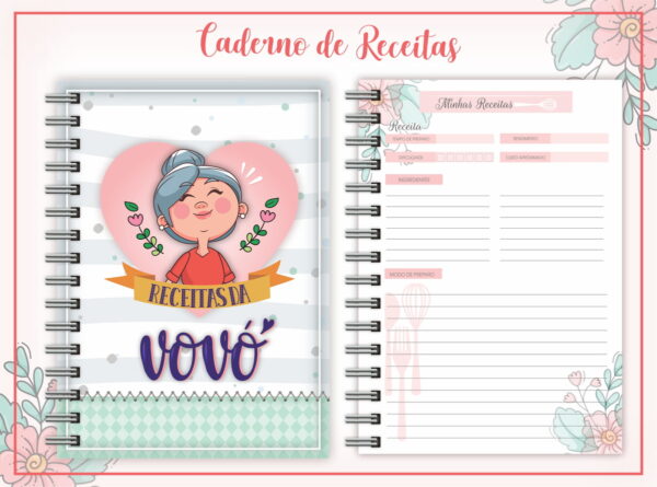 Caderno de Receitas Vovó