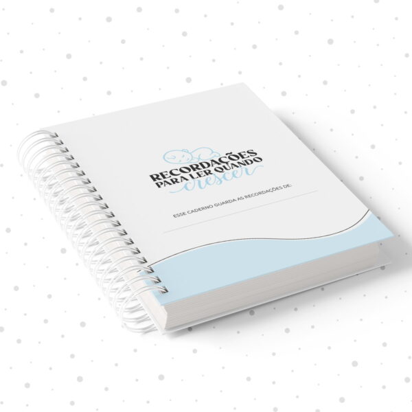 Caderno de Recordações Menino