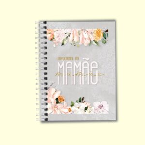 Caderno Devocional A5 Mamãe Floral
