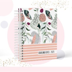 Caderno Floral - Modelo 1