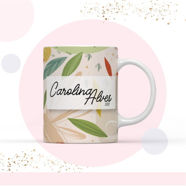 Caderno Floral - Modelo 6