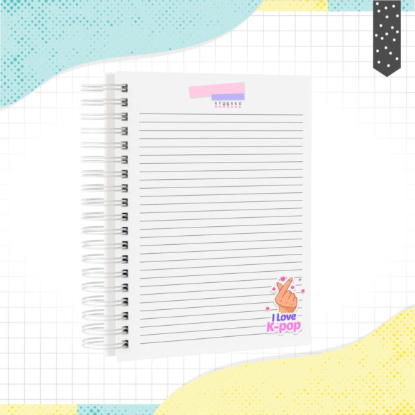 Caderno KPOP Menina