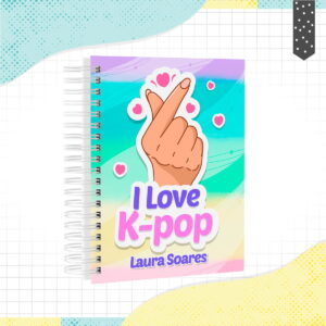Caderno KPOP Menina