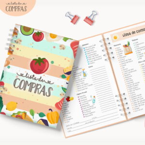 Caderno Lista de Compras Mod03- Arquivo Digital