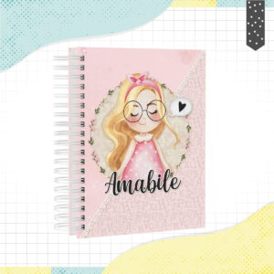 Caderno Menina Loira - Arquivo Digital