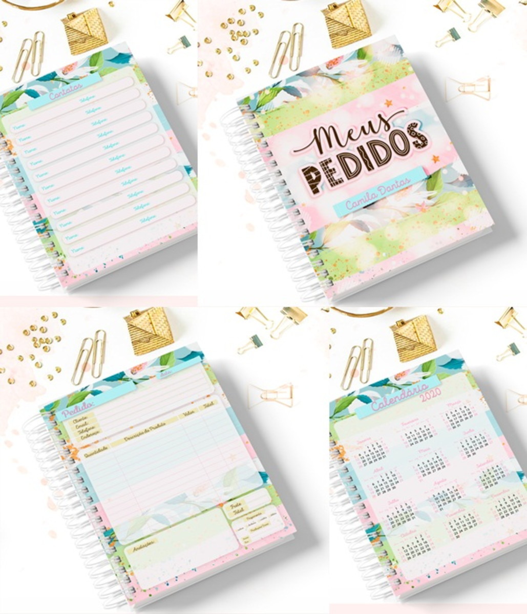 Caderno Meus Pedidos - Arquivos Digitais 2 Caderno Meus Pedidos - Arquivos Digitais