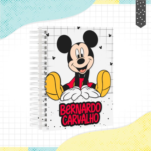 Caderno Mickey