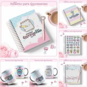 Caderno Minhas Encomendas