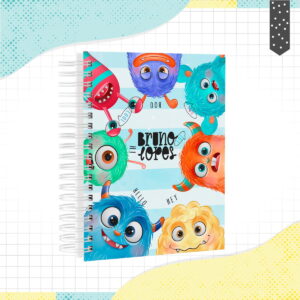 Caderno Monstrinhos