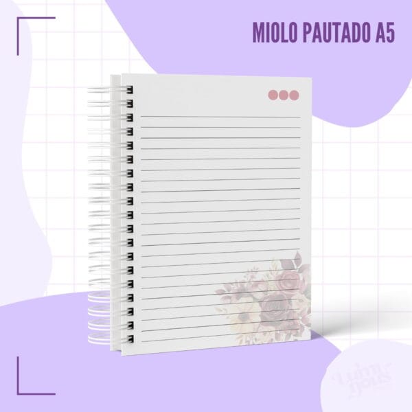 Caderno Pautado A5 Alfabeto