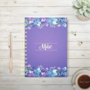 Caderno Pautado Dia das Mães