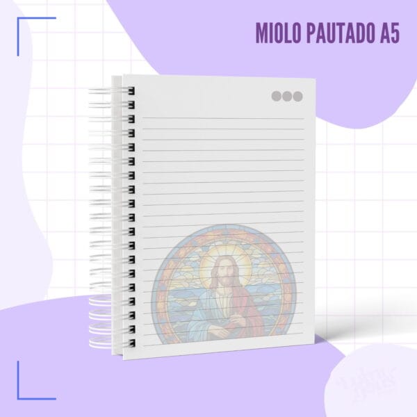 Caderno Pautado Jesus