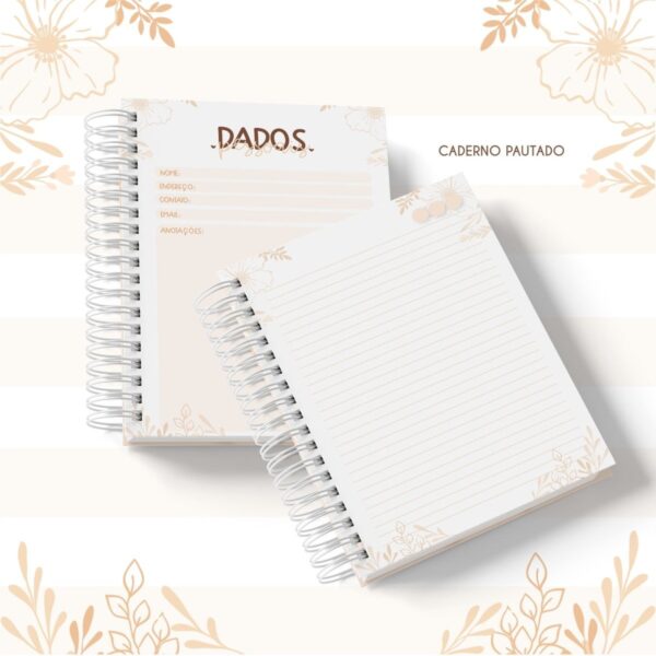 Caderno Pautado Mamãe e Vovó Animais