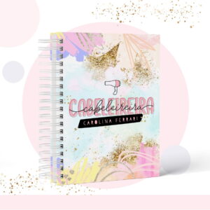 Caderno Pautado Profissão Cabelereira